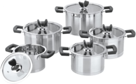 Herramientas de cocina Juego de utensilios de cocina de acero inoxidable de 10 piezas Juego
